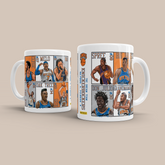 NY Knicks Dream Team Legends 3D doodle - 11oz Ceramic Mug